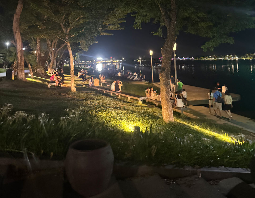 다낭의 공원 사진